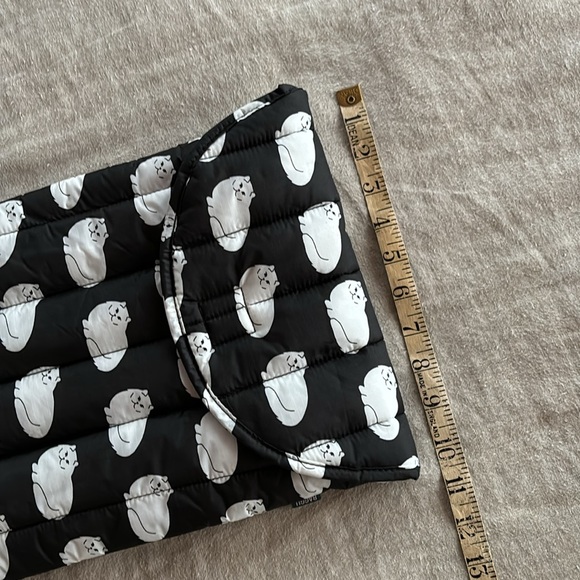 BAGGU Cat Print Puffy Laptop Sleeve NWOT - Picture 9 of 9